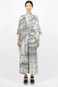 Pyjama Trouser Village Print