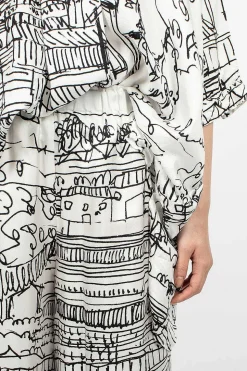 Pyjama Trouser Village Print