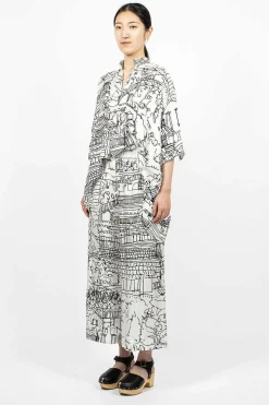 Pyjama Trouser Village Print
