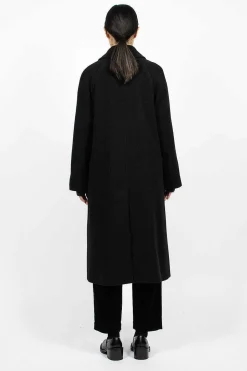 Raglan Overcoat Black