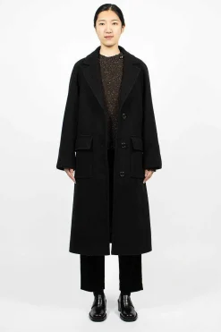 Raglan Overcoat Black