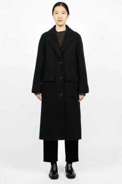 Raglan Overcoat Black