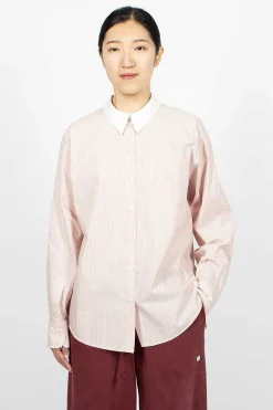 Reverse Shirt Pink Stripe