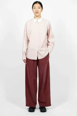Reverse Shirt Pink Stripe