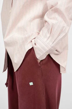 Reverse Shirt Pink Stripe