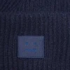 Ribbed Knit Beanie Navy