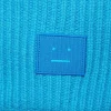 Ribbed Knit Beanie Sapphire Blue