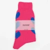 Rs-63 Heart Socks Pink