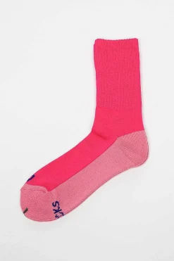 Rs-244 Neon Socks Pink