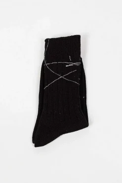 Rs-202 Paint Socks Black/White