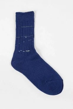Rs-202 Paint Socks Blue/White
