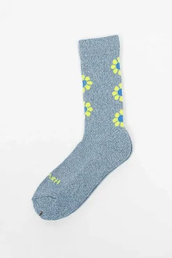 Rs-195 Peace Socks Blue