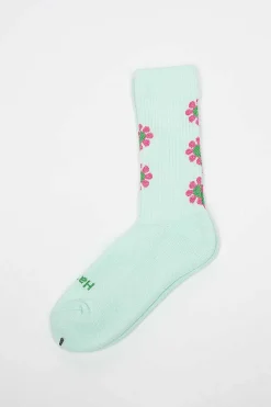Rs-195 Peace Socks Green