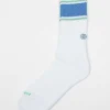 Rs-219 Stripe Socks Green