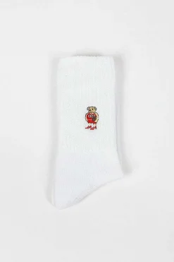 Rs-198 Team Bear Socks White