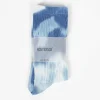 Rs-297 Tie Dye Socks Blue