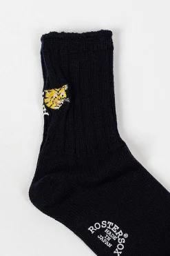 Rs-193 Tiger Socks Navy