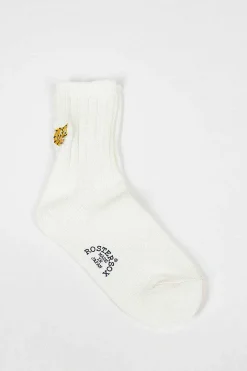 Rs-193 Tiger Socks White