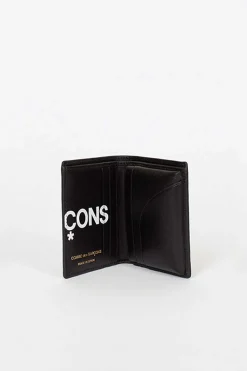 Sa0641Hl Black Huge Logo Wallet