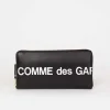 Sa0110Hl Black Huge Logo Wallet