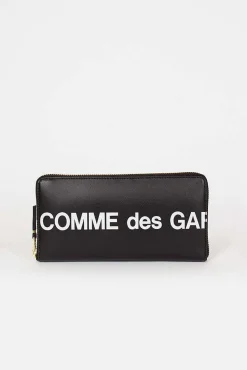 Sa0110Hl Black Huge Logo Wallet
