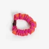 Scrunchie Bracelet Fuchsia/Orange