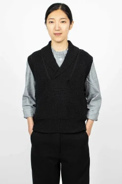 Shawl Collar Slipover Ink