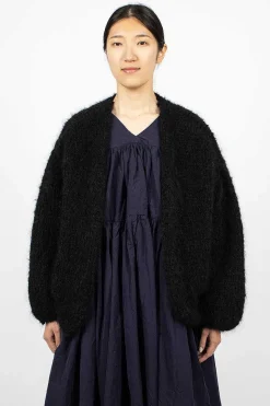 Short Cardigan Black