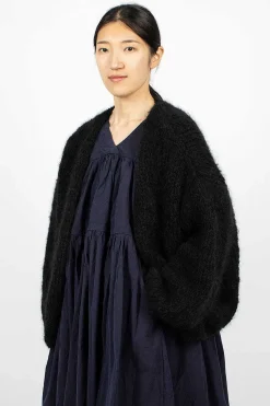 Short Cardigan Black