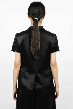Short-Sleeved Jacket Black