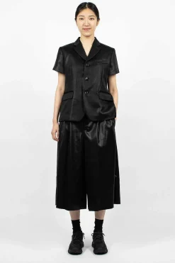 Short-Sleeved Jacket Black