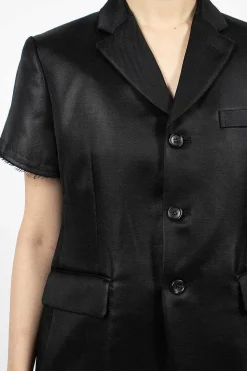 Short-Sleeved Jacket Black