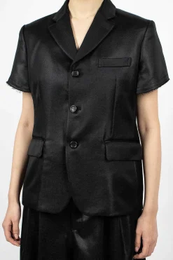 Short-Sleeved Jacket Black