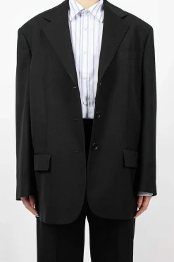 Single Breasted Suit Black