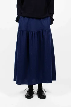 Sling Skirt Woven Blue