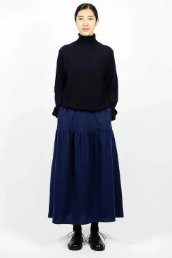 Sling Skirt Woven Blue