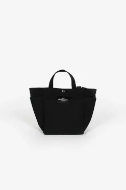 Small Side Pocket Tote Black