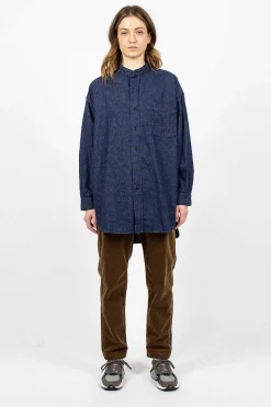 Stand Collar Shirt One Wash