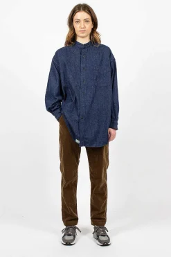 Stand Collar Shirt One Wash