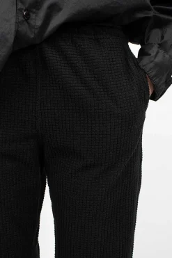 Stk Waffle Pant Black
