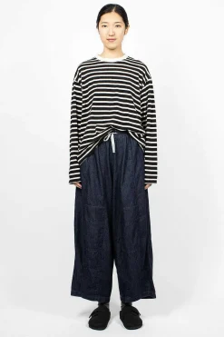 Striped Pullover Black