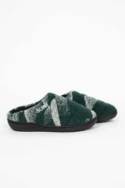 Subu Mountain Camo Sandal Green