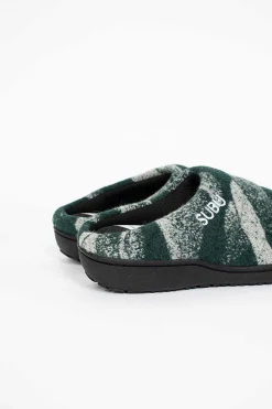 Subu Mountain Camo Sandal Green