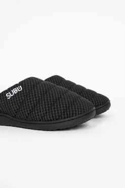 Subu Reflective Ripstop Sandal Black