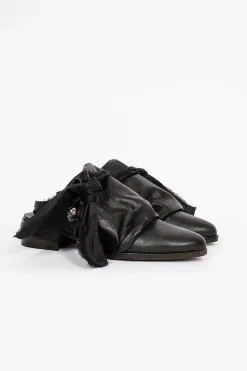 Sulkan Leather Mule Black