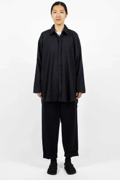 Tailored Artist Smock Navy