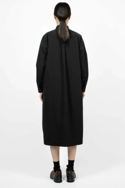 Taslan Stretch Dress Black