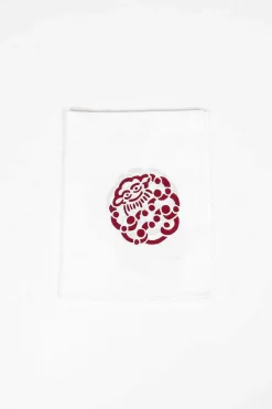 Tenugui Little Cloud Towel 2 Pack Blue/Red