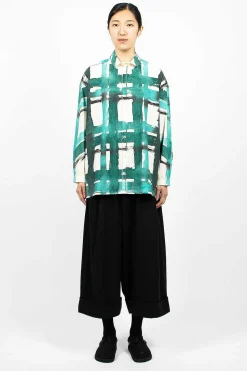The Draughtsman Shirt Flint/Viridian