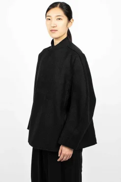 The Sculptor Coat Felt Flint